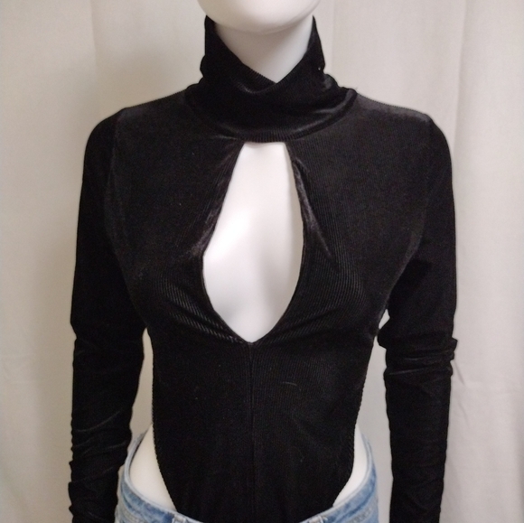 AFRM Black Long Sleeve Bodysuit - Picture 7 of 12
